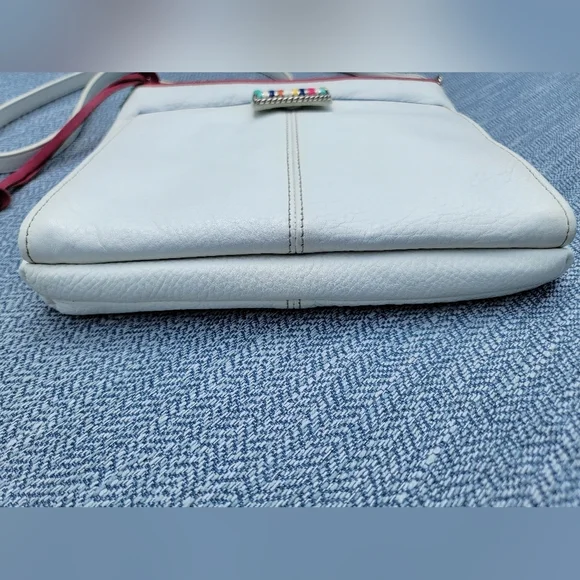 Brighton Cabana Leather Crossbody Bag With Hidden Wallet - Picture 3 of 13